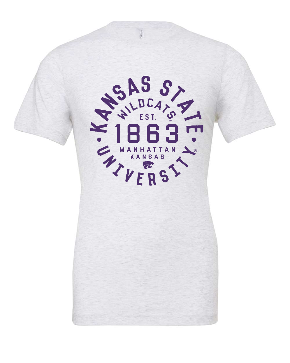 Jersey Tee Ash front mockup