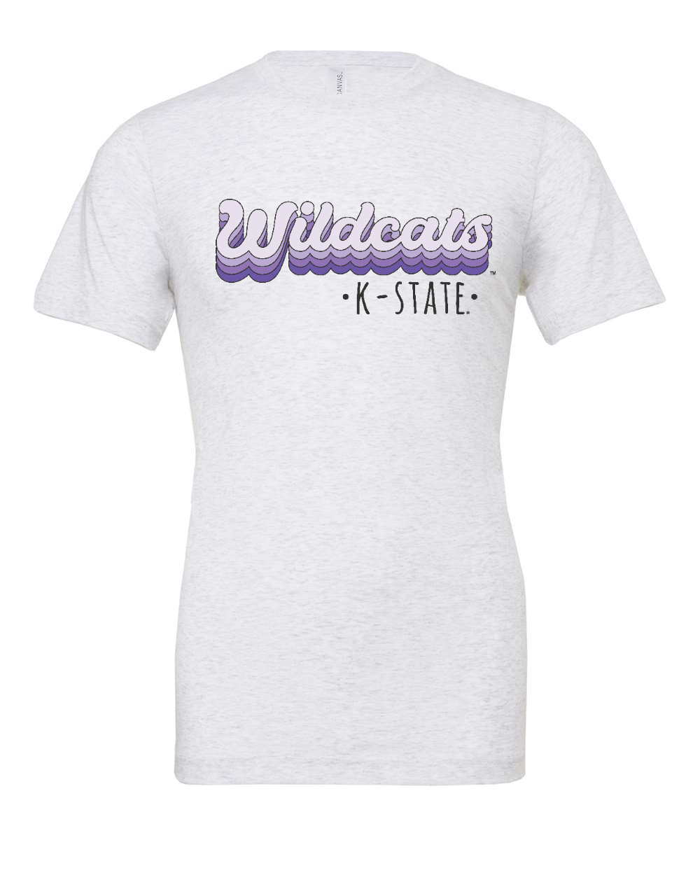 Jersey Tee Ash front mockup