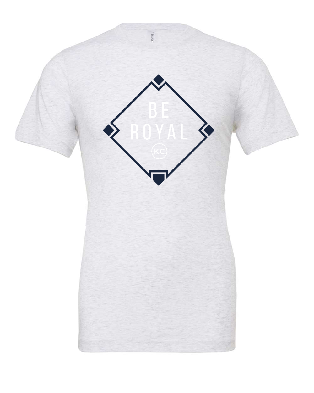 Jersey Tee Ash front mockup