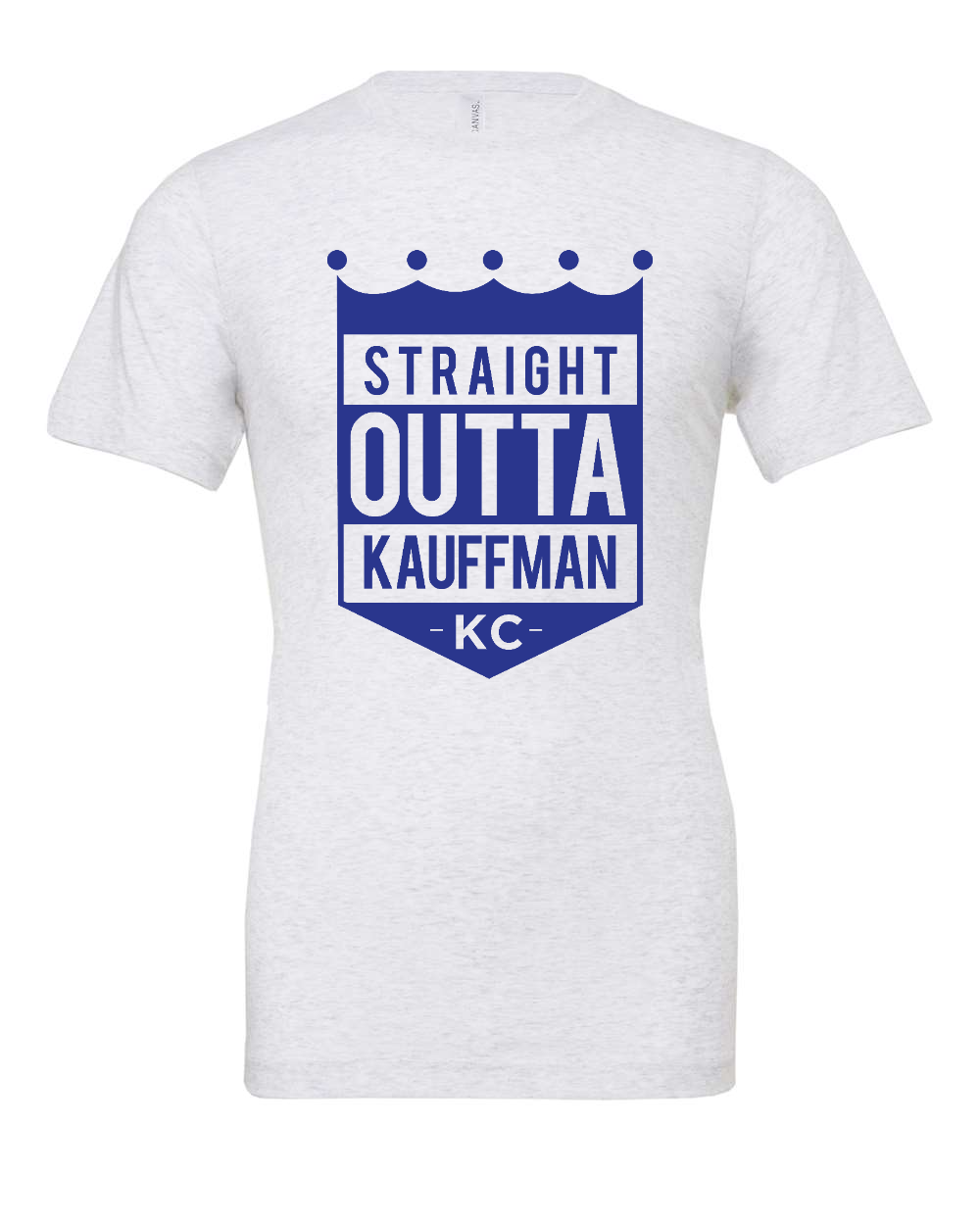 Jersey Tee Ash front mockup