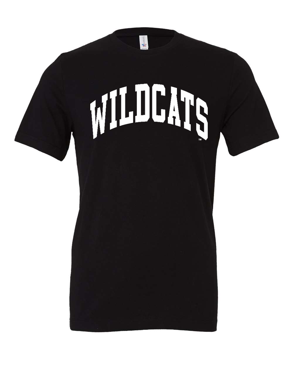 Jersey Tee Black front mockup