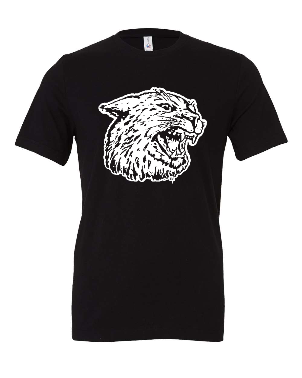 Jersey Tee Black front mockup