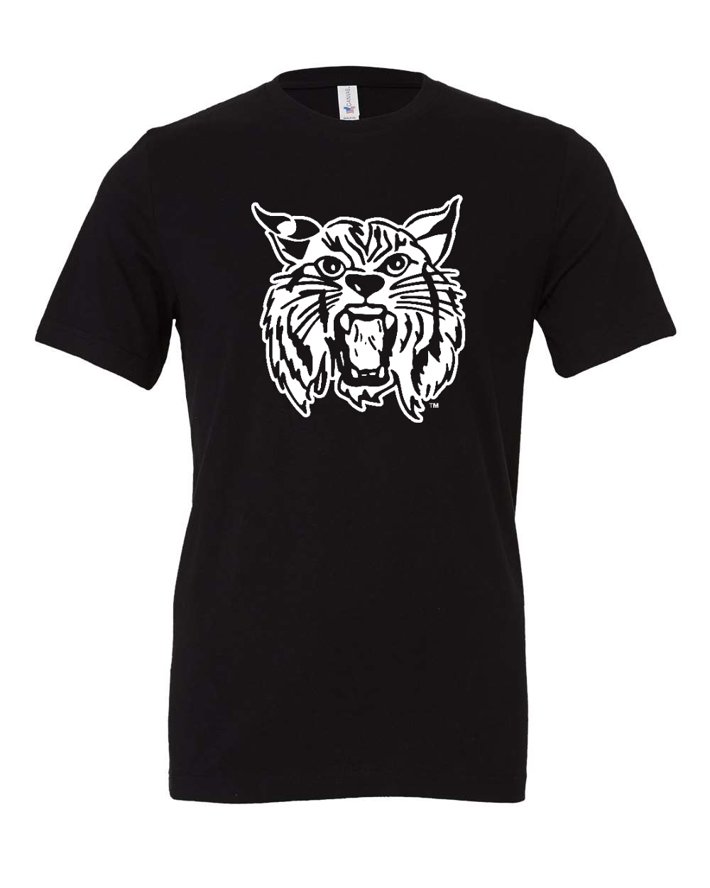 Jersey Tee Black front mockup