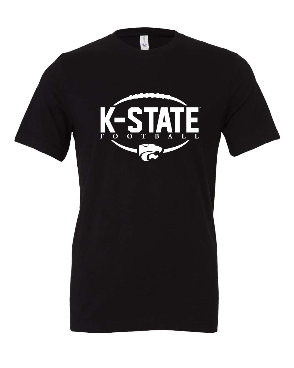 Jersey Tee Black front mockup