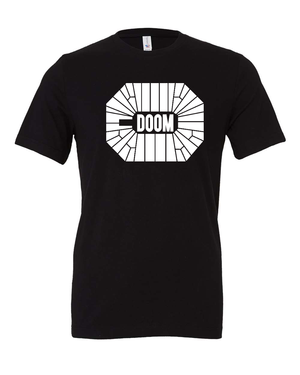 Jersey Tee Black front mockup