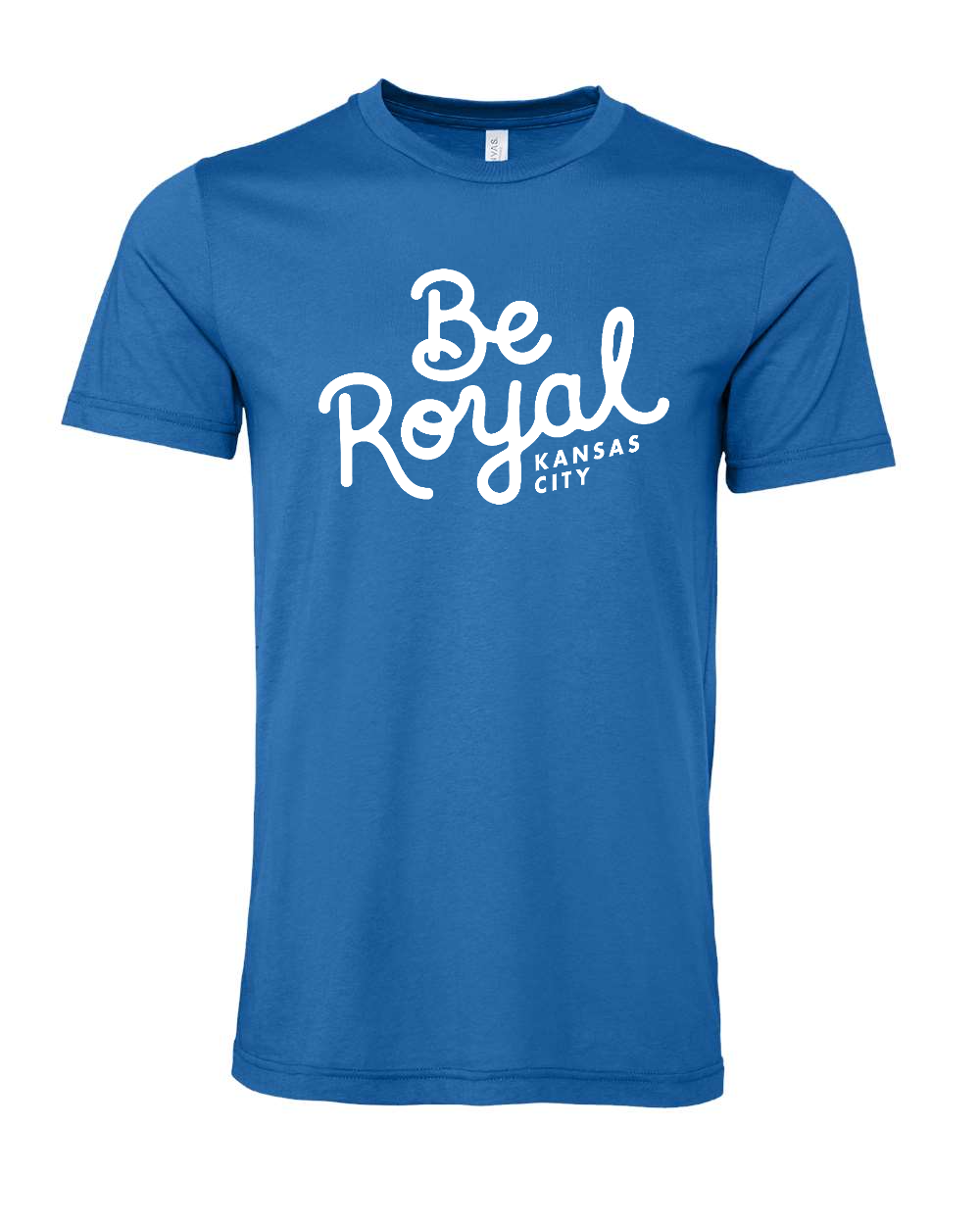 Jersey Tee Columbia Blue front mockup