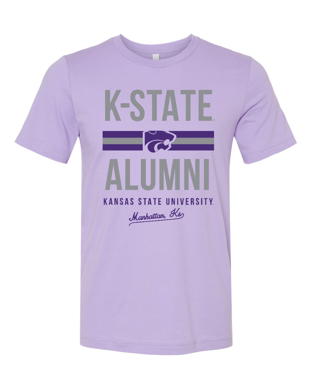 Jersey Tee Dark Lavender front mockup