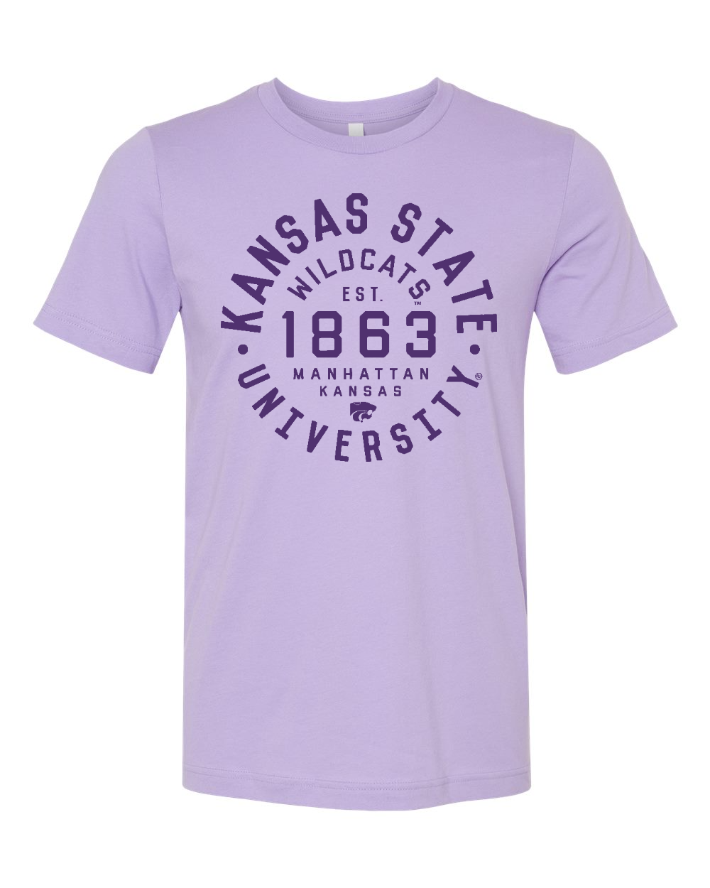 Jersey Tee Dark Lavender front mockup