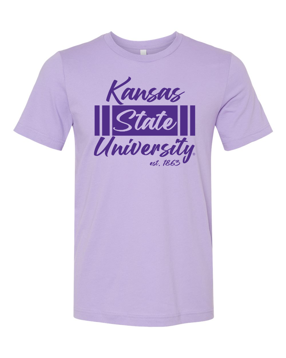 Jersey Tee Dark Lavender front mockup