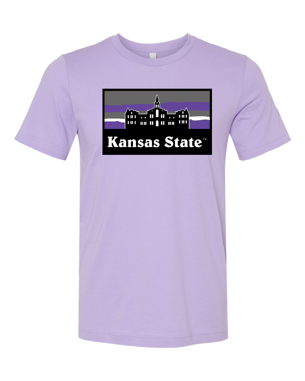 Jersey Tee Dark Lavender front mockup