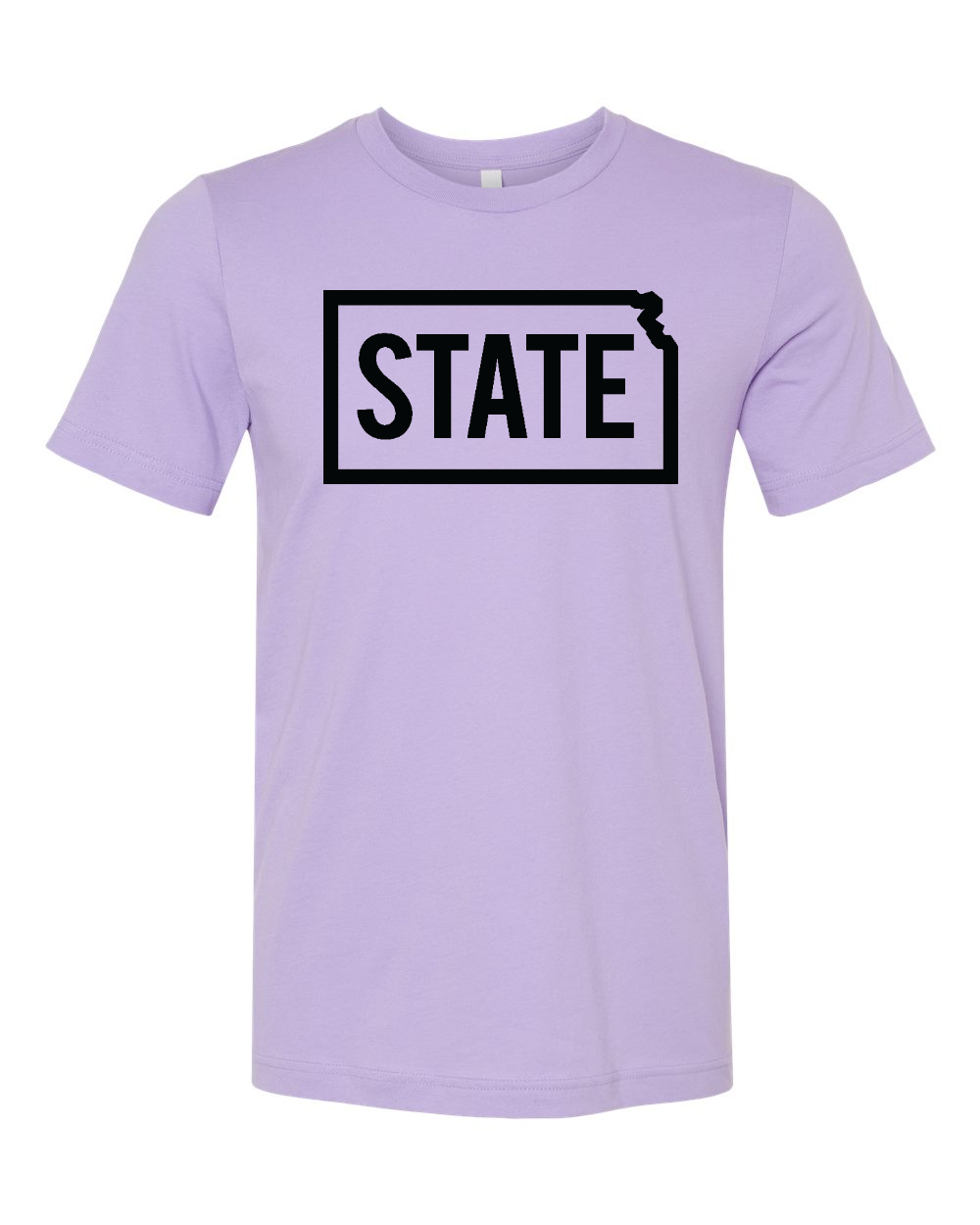 Jersey Tee Dark Lavender front mockup