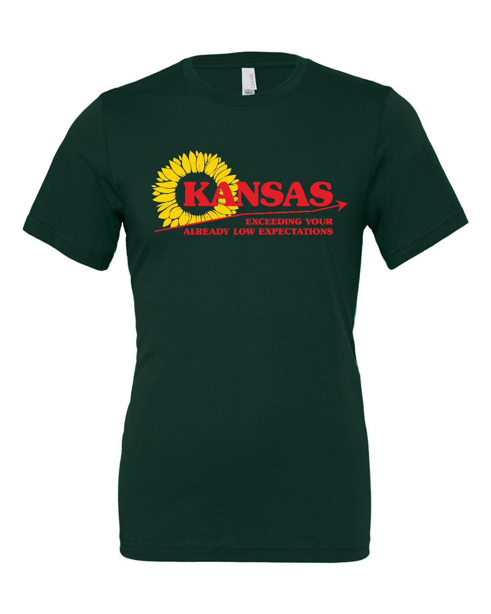 Jersey Tee Forest front mockup