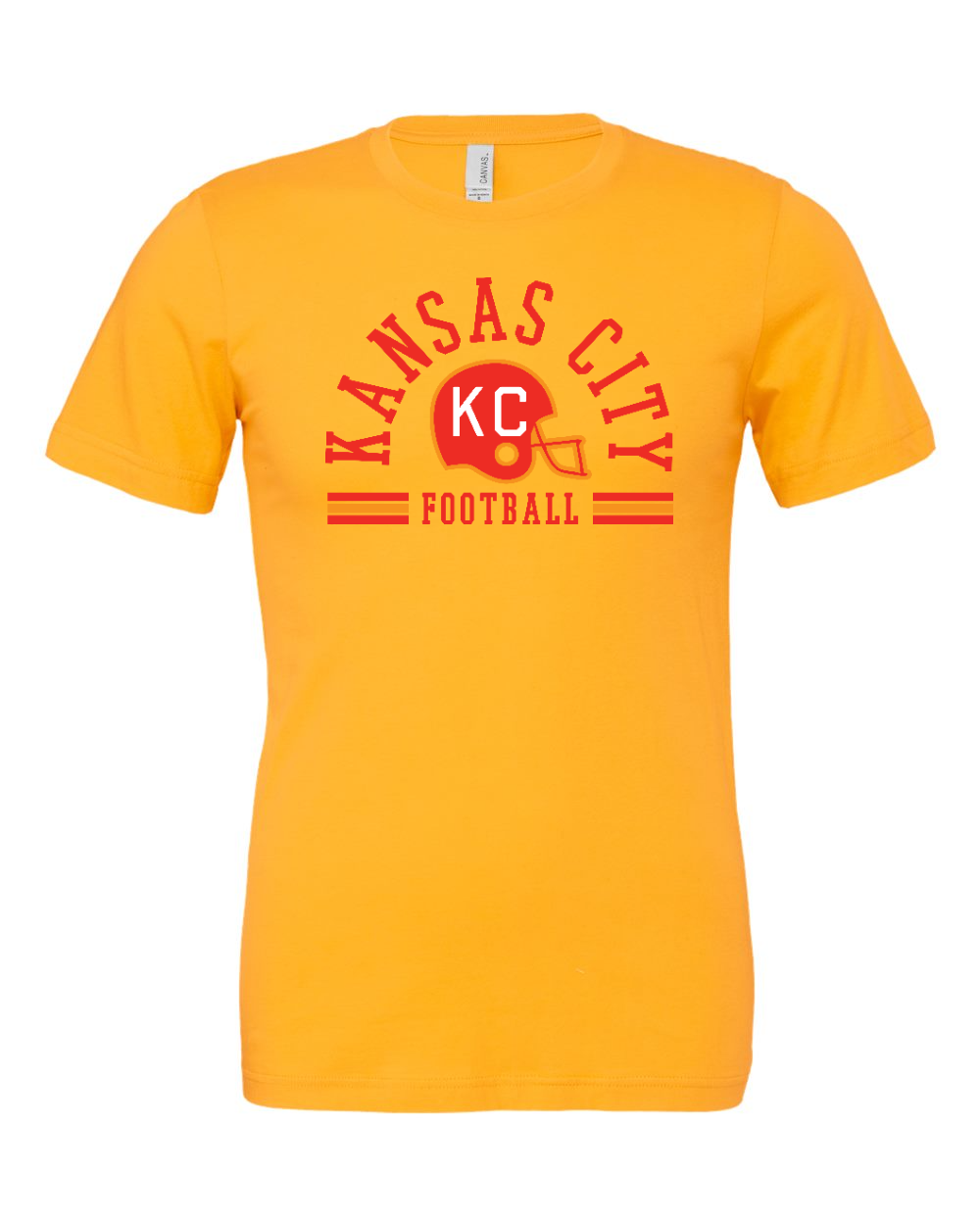 Jersey Tee Gold front mockup