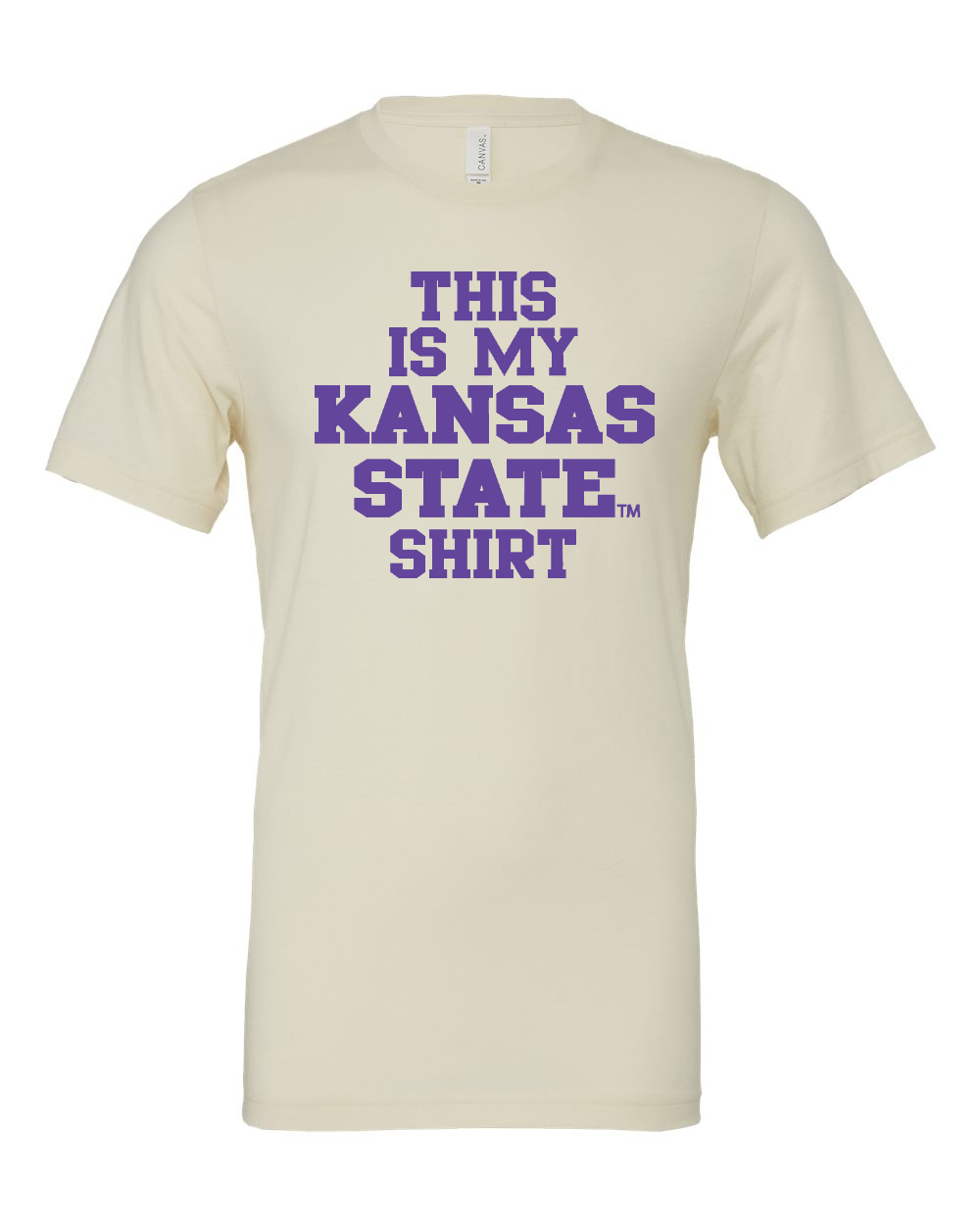 Jersey Tee Natural front mockup