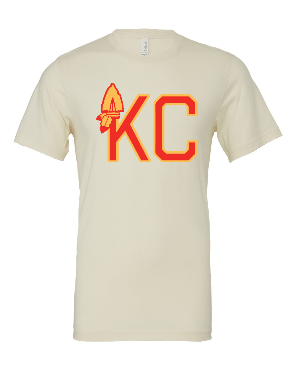 Jersey Tee Natural front mockup