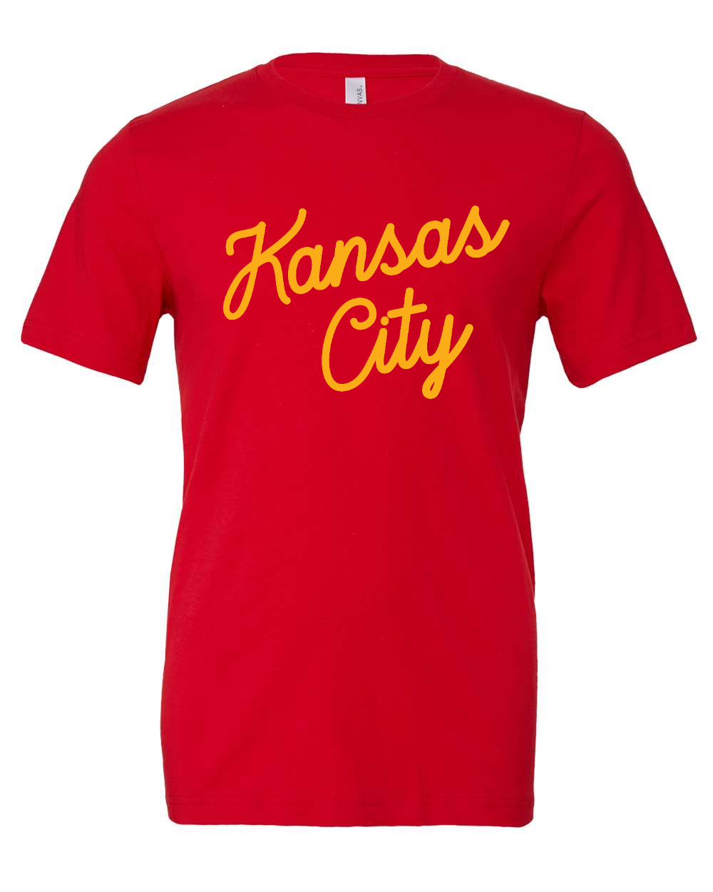 Jersey Tee Red front mockup