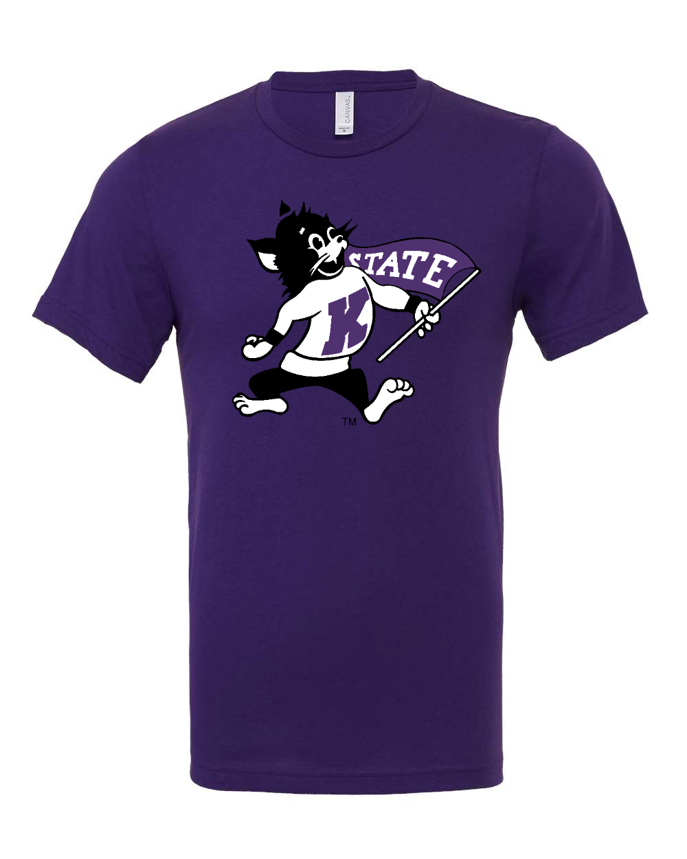 Jersey Tee Team Purple front mockup