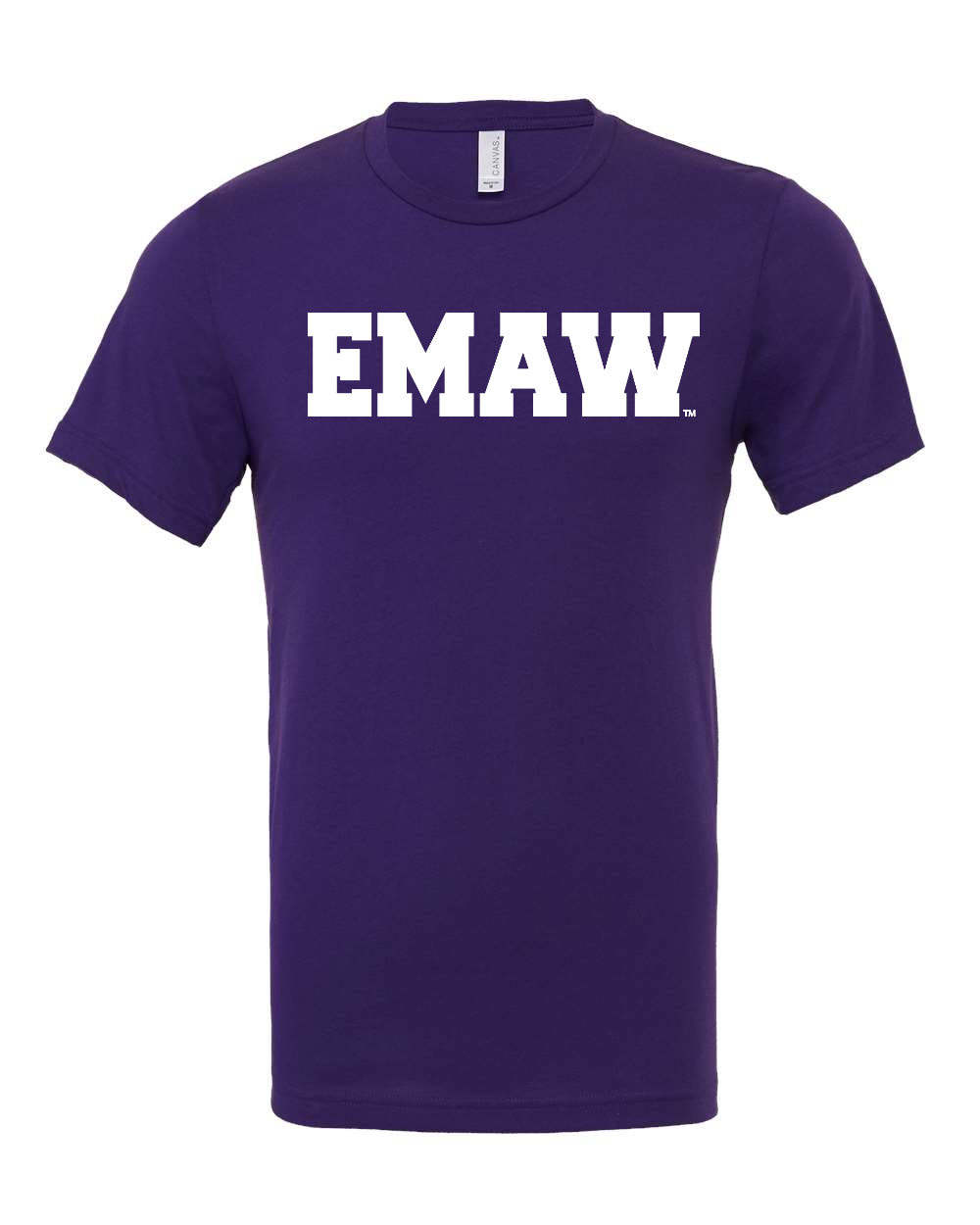 Jersey Tee Team Purple front mockup