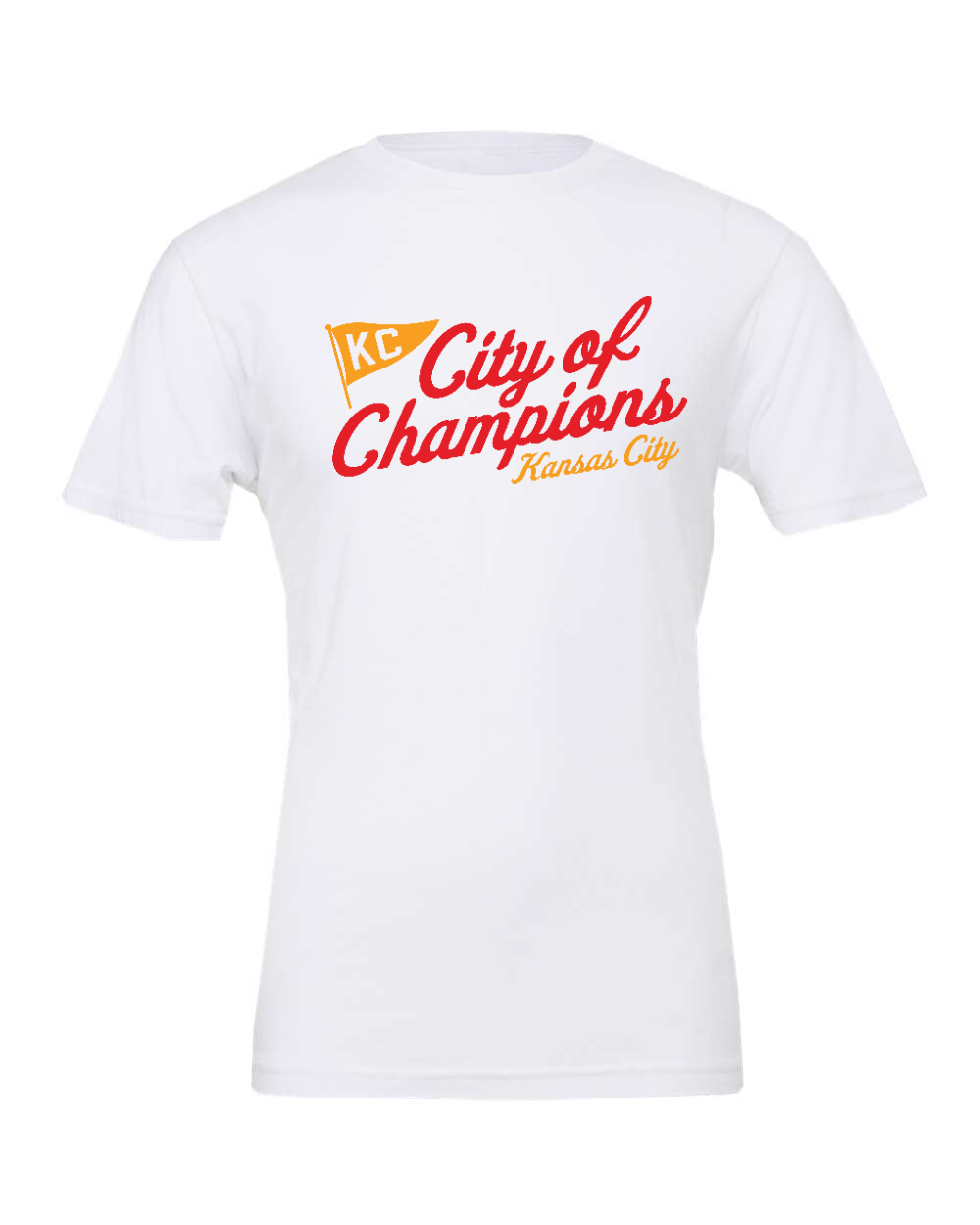 Jersey Tee White front mockup