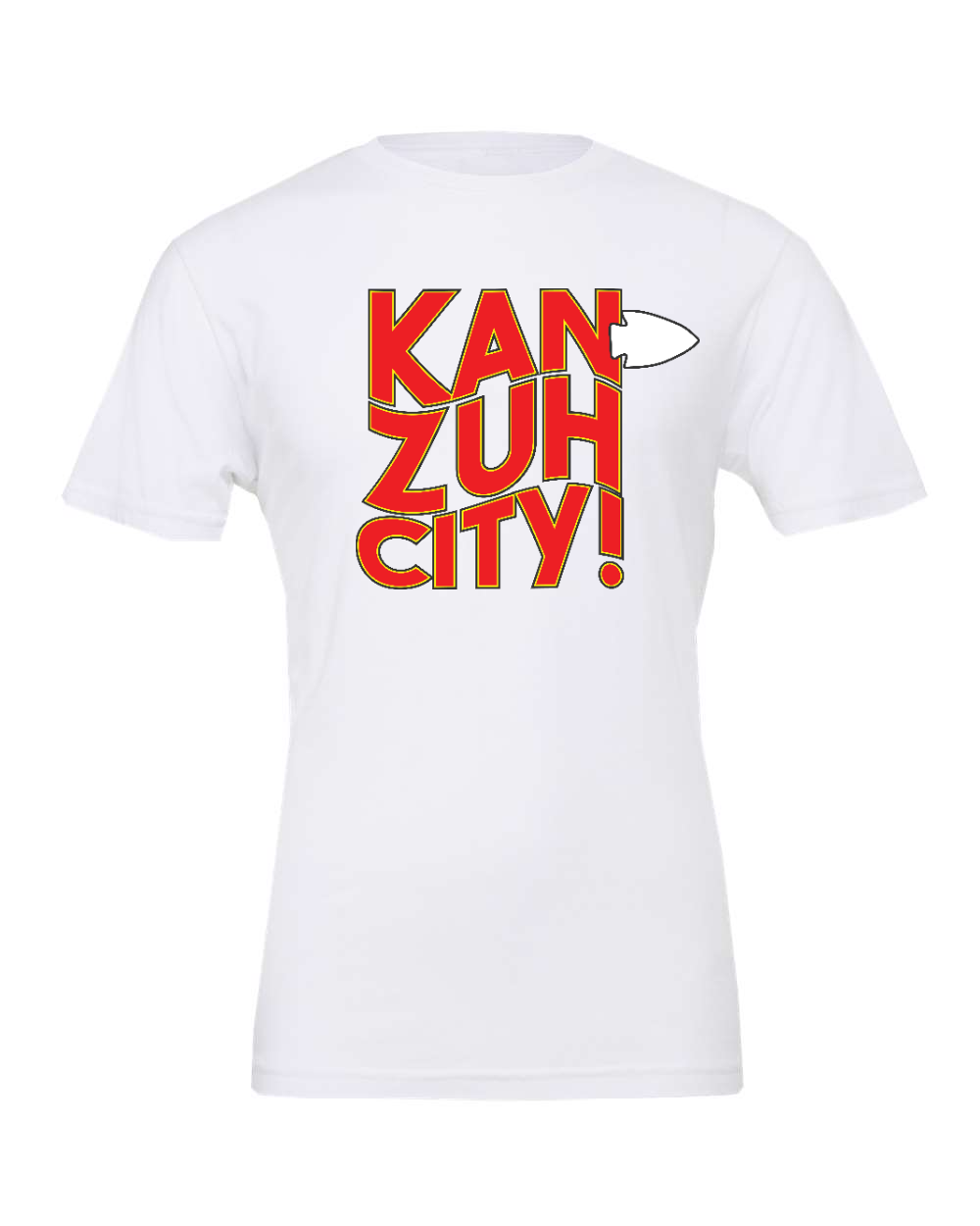 Jersey Tee White front mockup