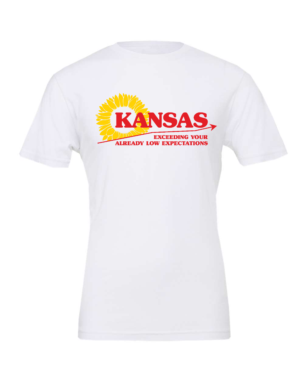 Jersey Tee White front mockup