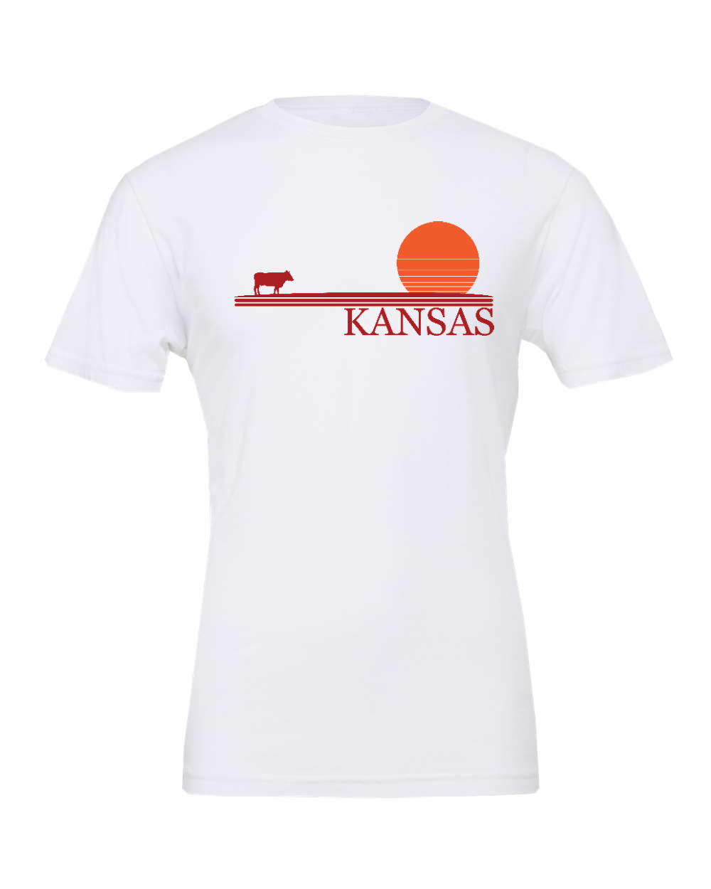 Jersey Tee White front mockup