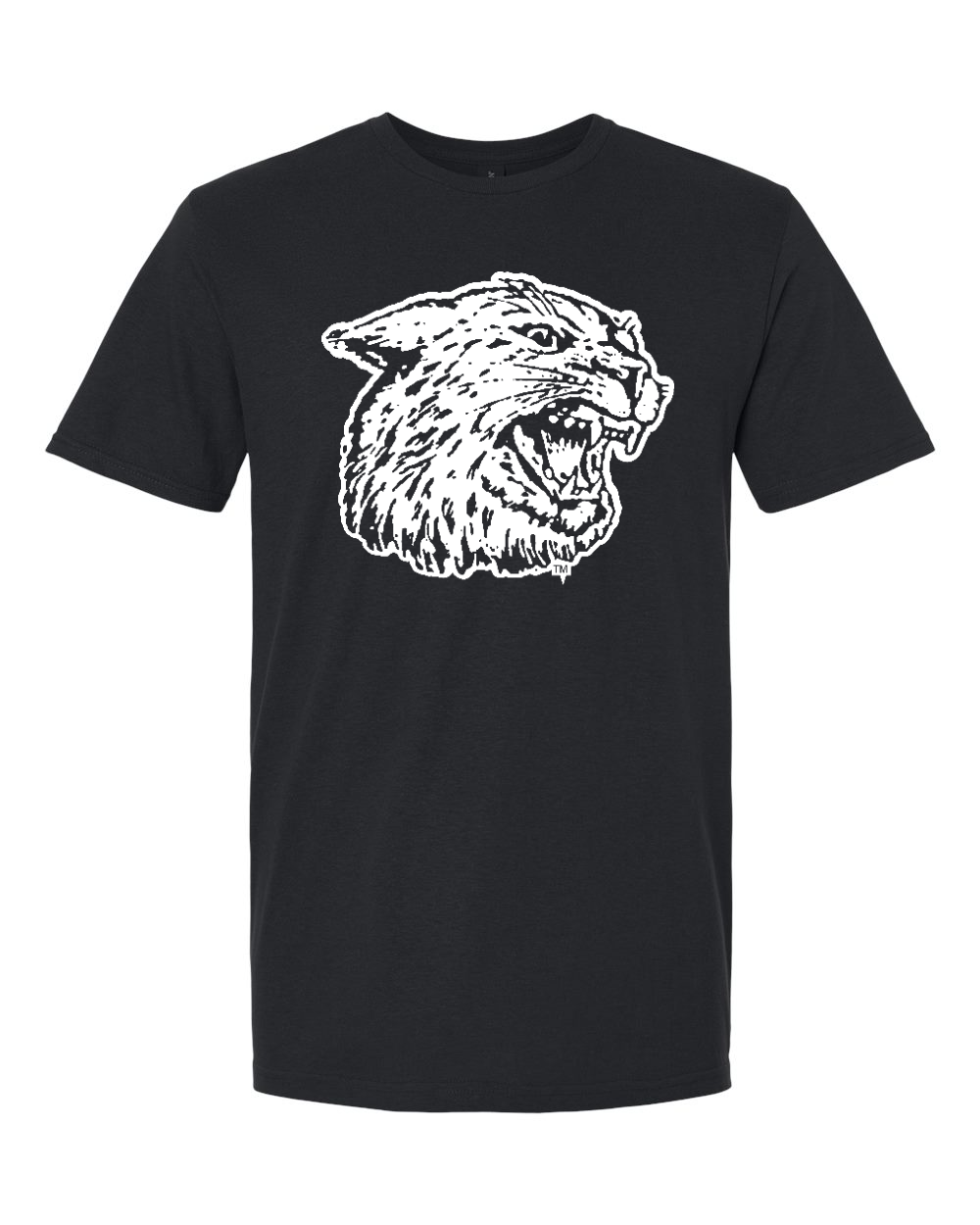 Unisex Softstyle® T-Shirt Black front mockup