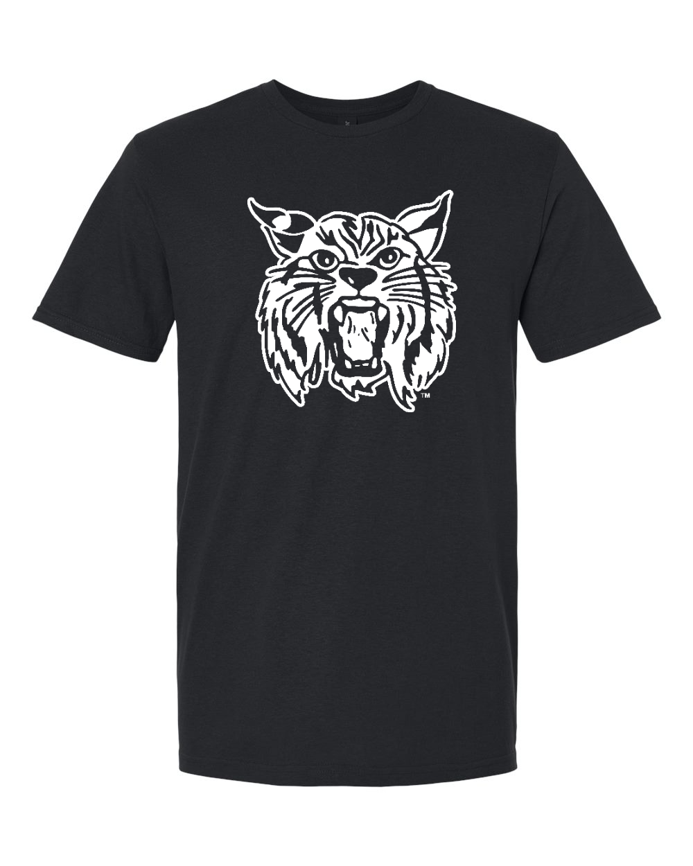 Unisex Softstyle® T-Shirt Black front mockup