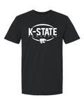 Unisex Softstyle® T-Shirt Black front mockup