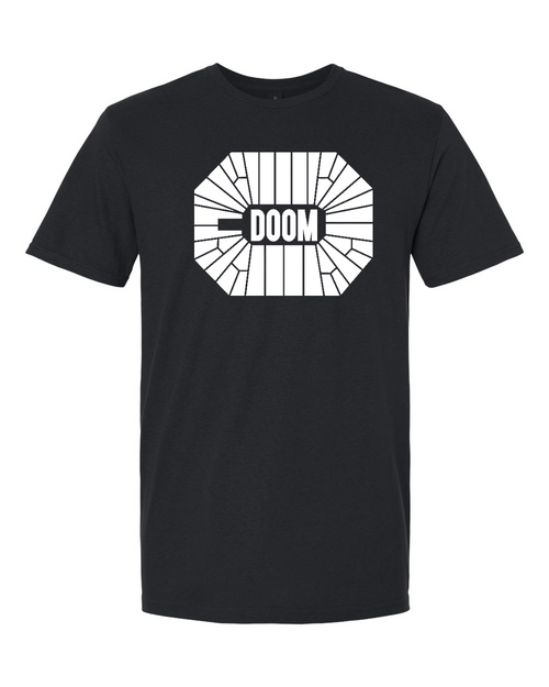 Unisex Softstyle® T-Shirt Black front mockup
