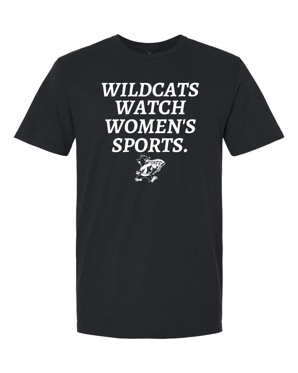 Unisex Softstyle® T-Shirt Black front mockup