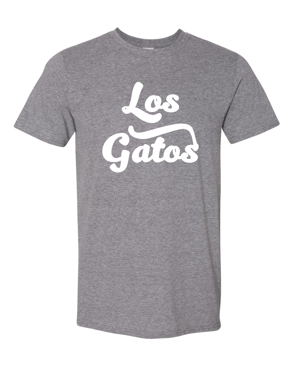 Unisex Softstyle® T-Shirt Graphite Heather front mockup