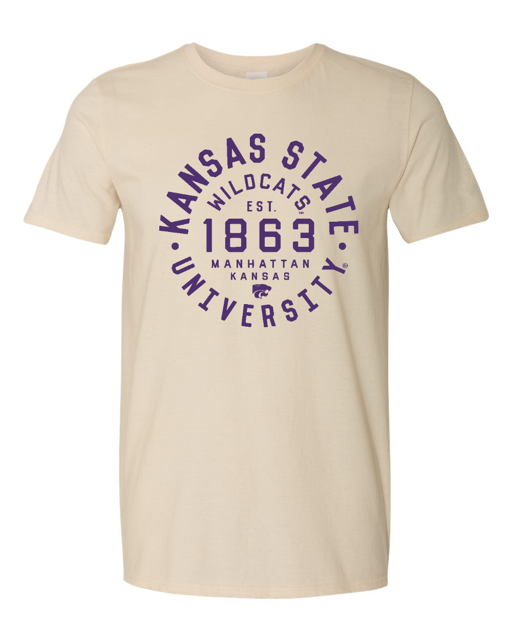 Unisex Softstyle® T-Shirt Natural front mockup