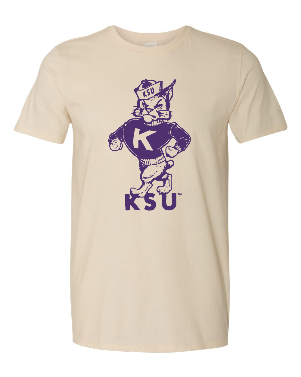 Unisex Softstyle® T-Shirt Natural front mockup