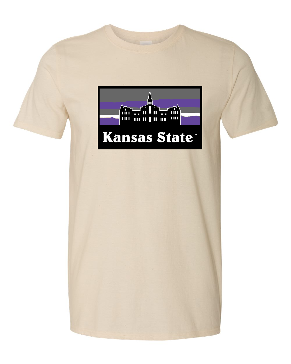 Unisex Softstyle® T-Shirt Natural front mockup