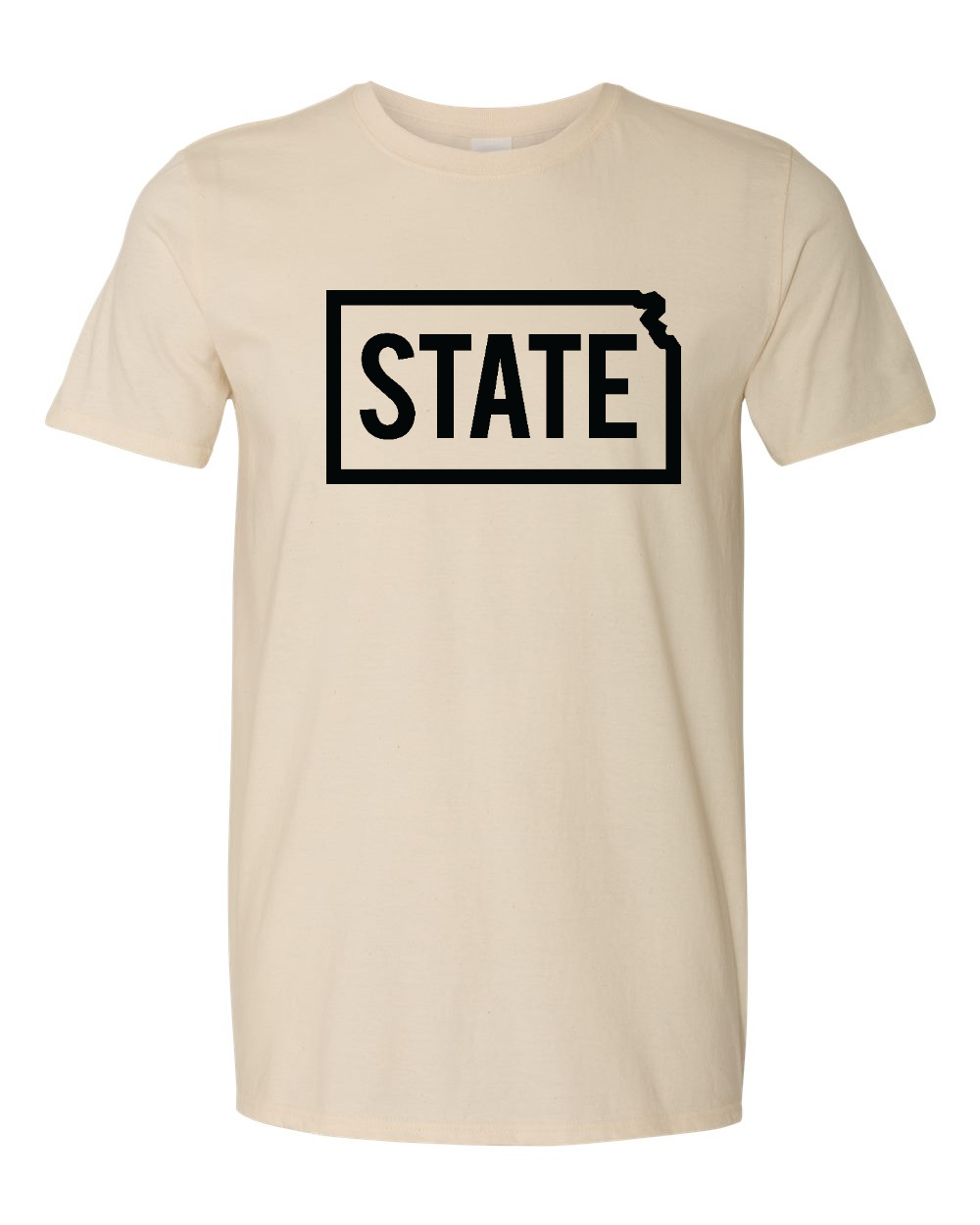 Unisex Softstyle® T-Shirt Natural front mockup