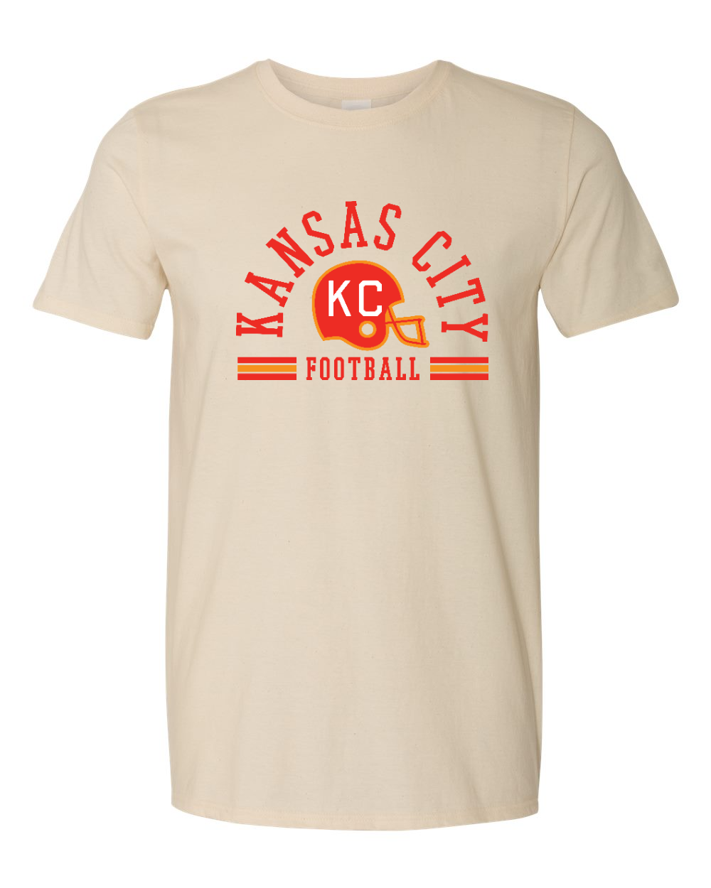 Unisex Softstyle® T-Shirt Natural front mockup