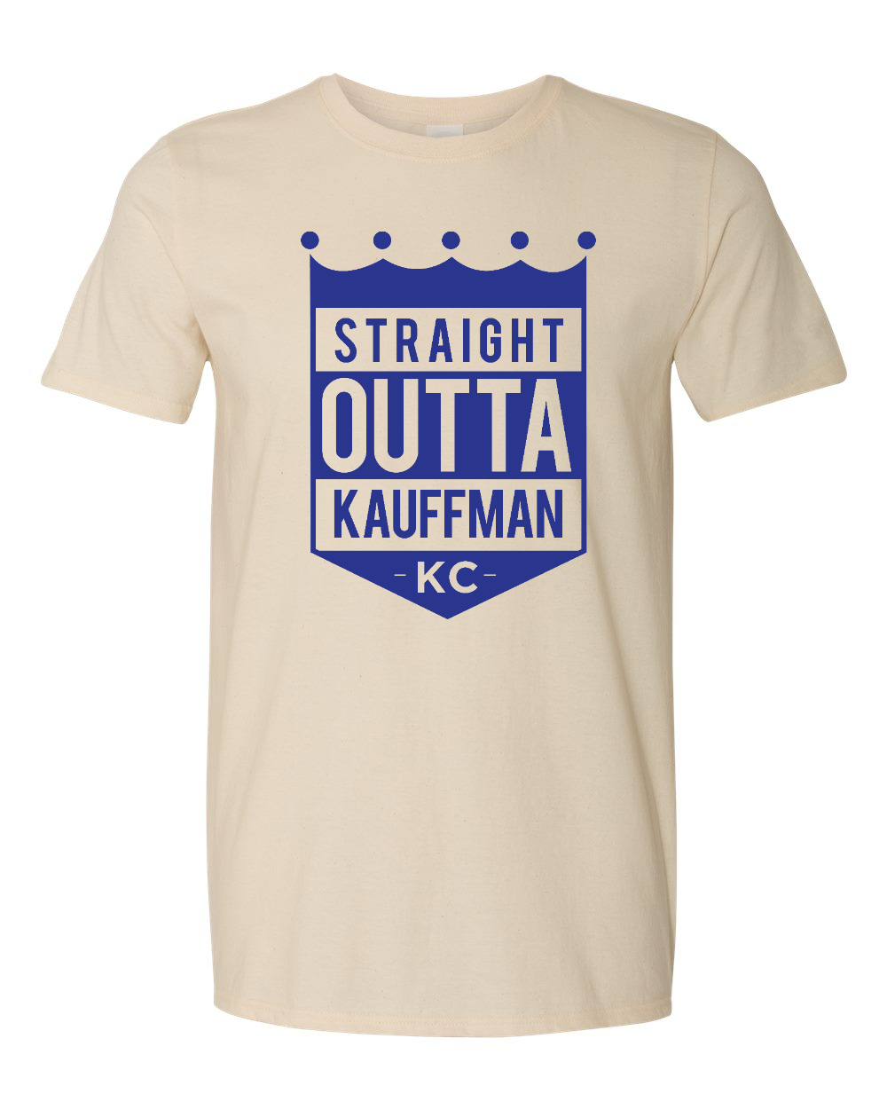 Unisex Softstyle® T-Shirt Natural front mockup