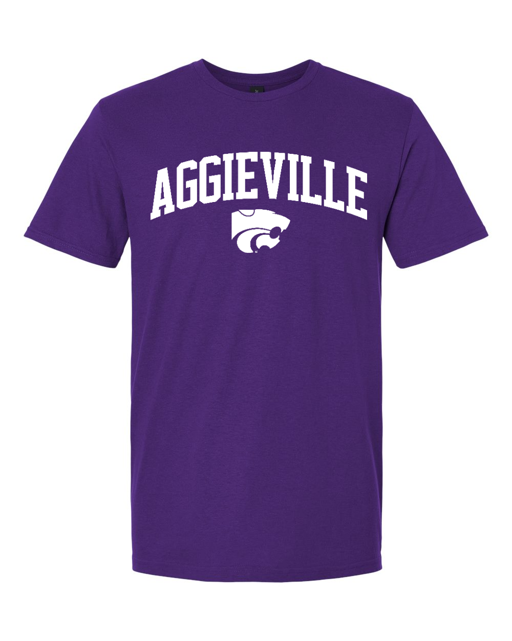 Unisex Softstyle® T-Shirt Purple front mockup