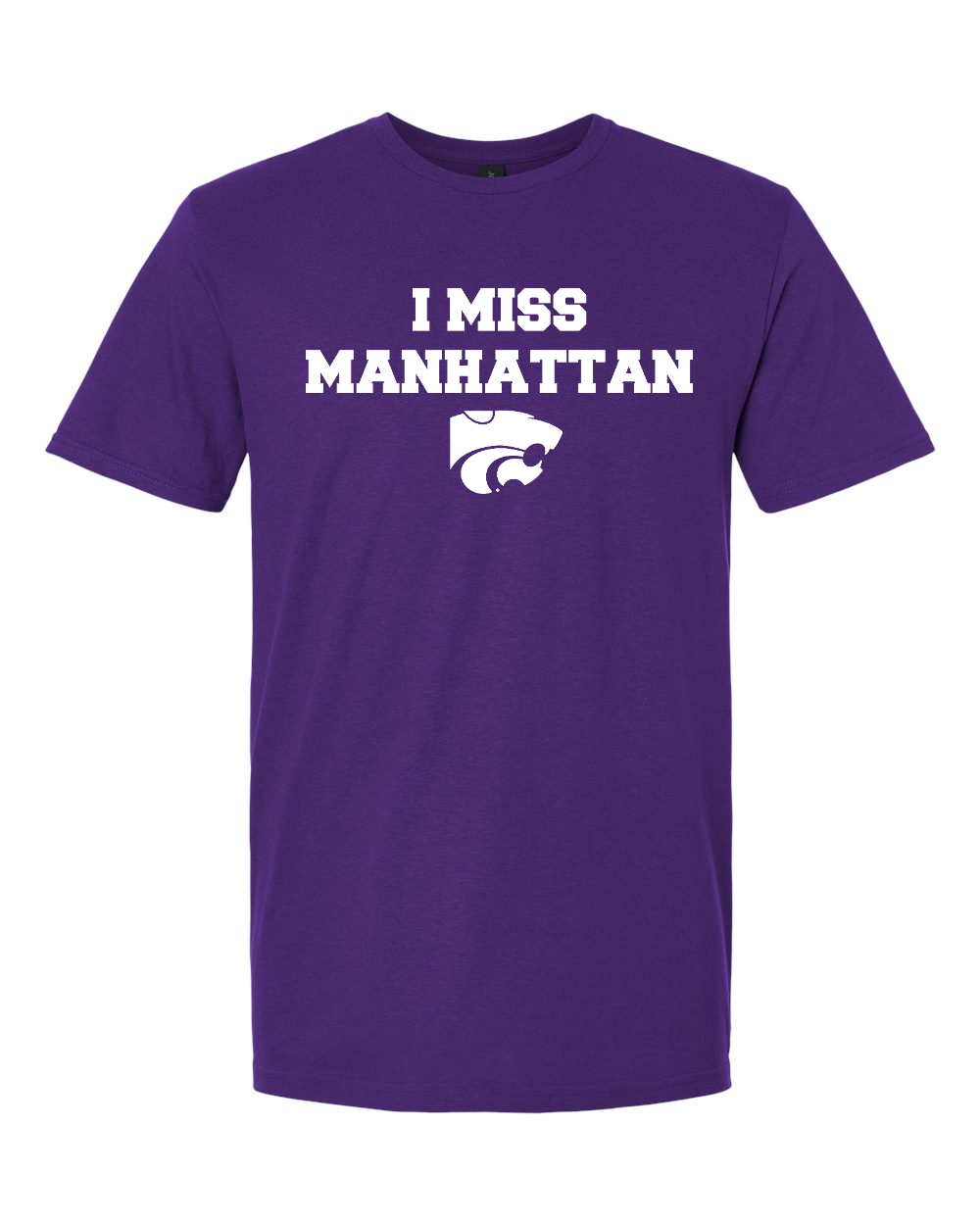 Unisex Softstyle® T-Shirt Purple front mockup