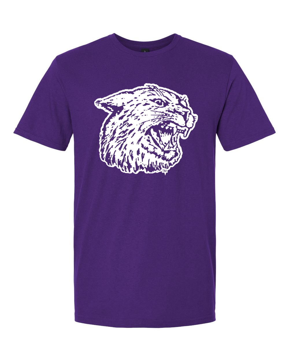 Unisex Softstyle® T-Shirt Purple front mockup