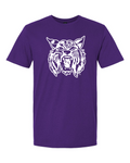 Unisex Softstyle® T-Shirt Purple front mockup