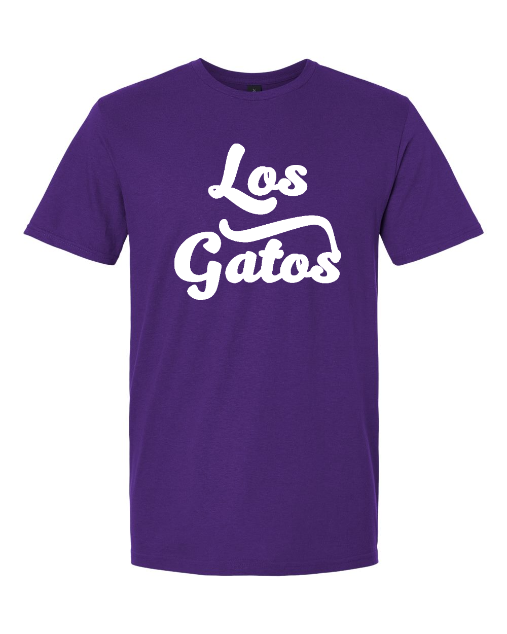 Unisex Softstyle® T-Shirt Purple front mockup