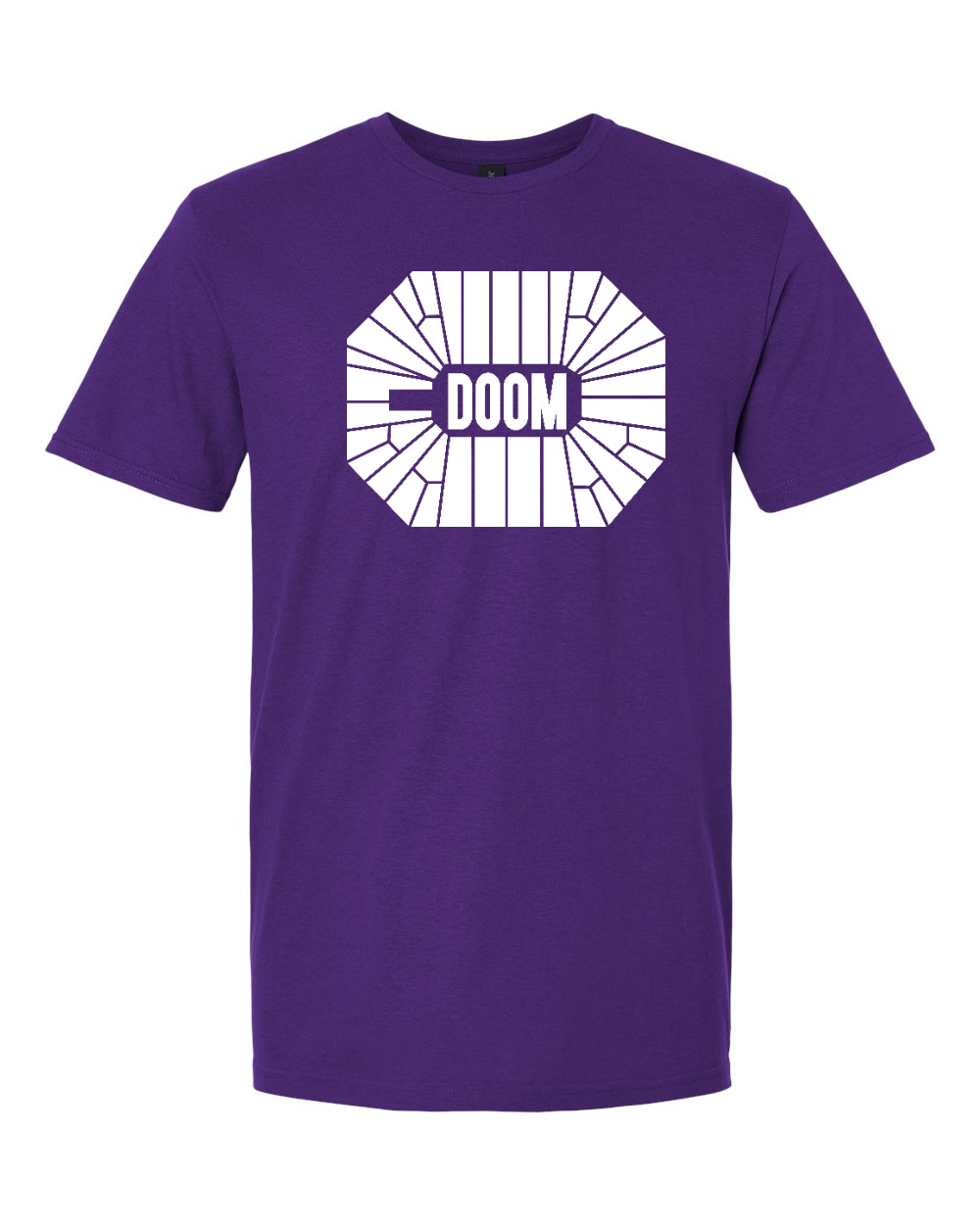 Unisex Softstyle® T-Shirt Purple front mockup