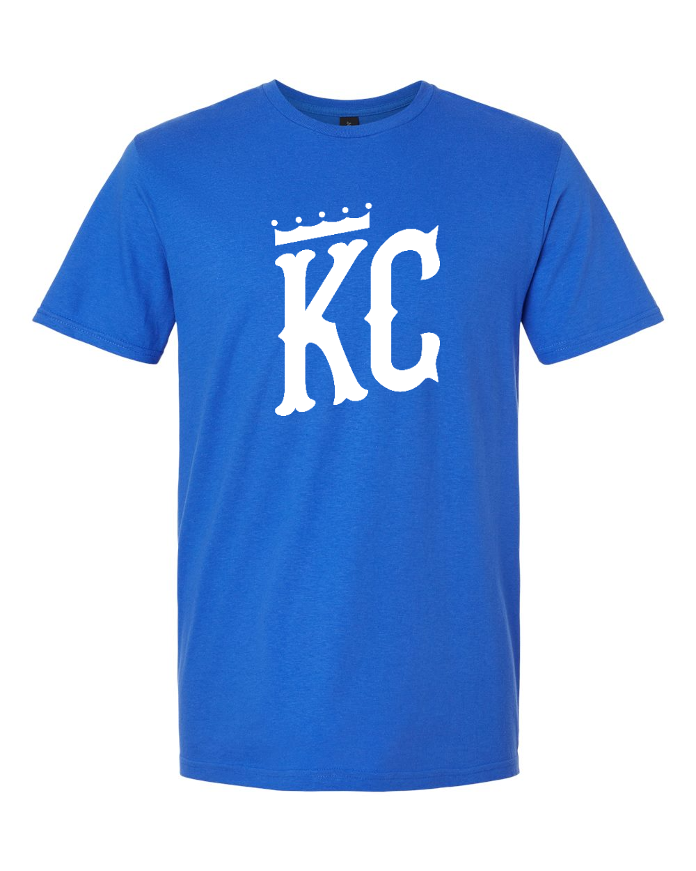 Unisex Softstyle® T-Shirt Royal front mockup