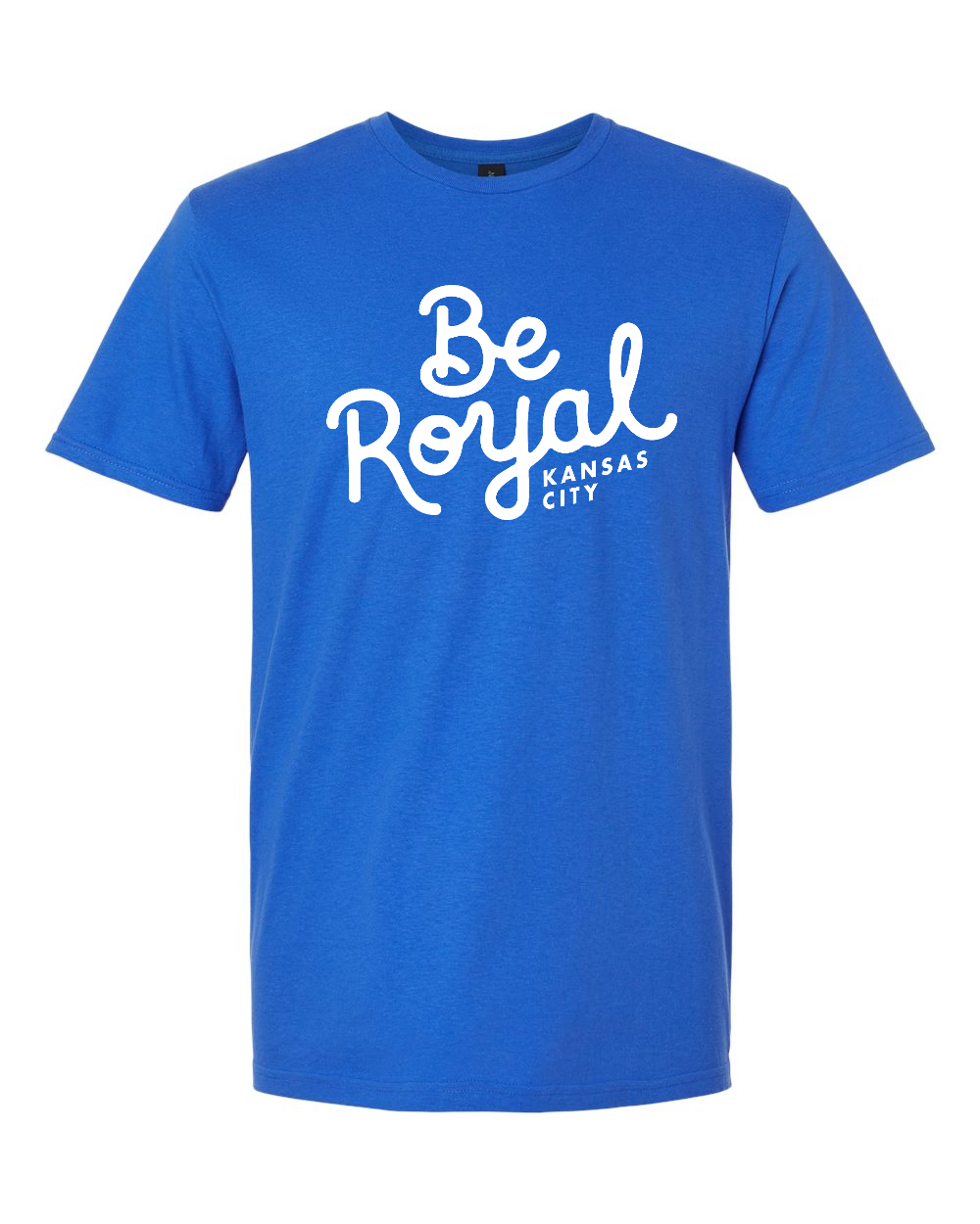 Unisex Softstyle® T-Shirt Royal front mockup