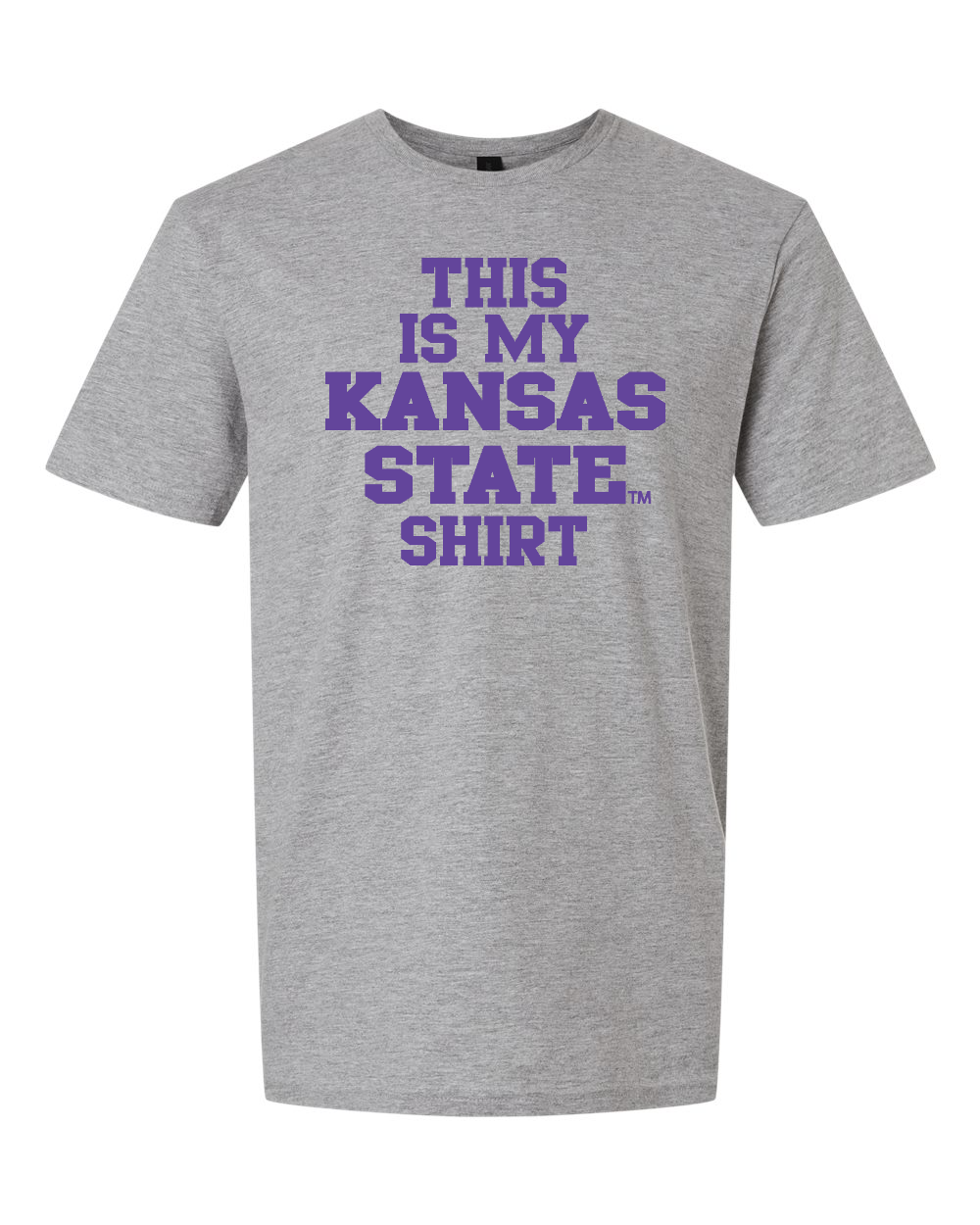 Unisex Softstyle® T-Shirt Sport Grey front mockup