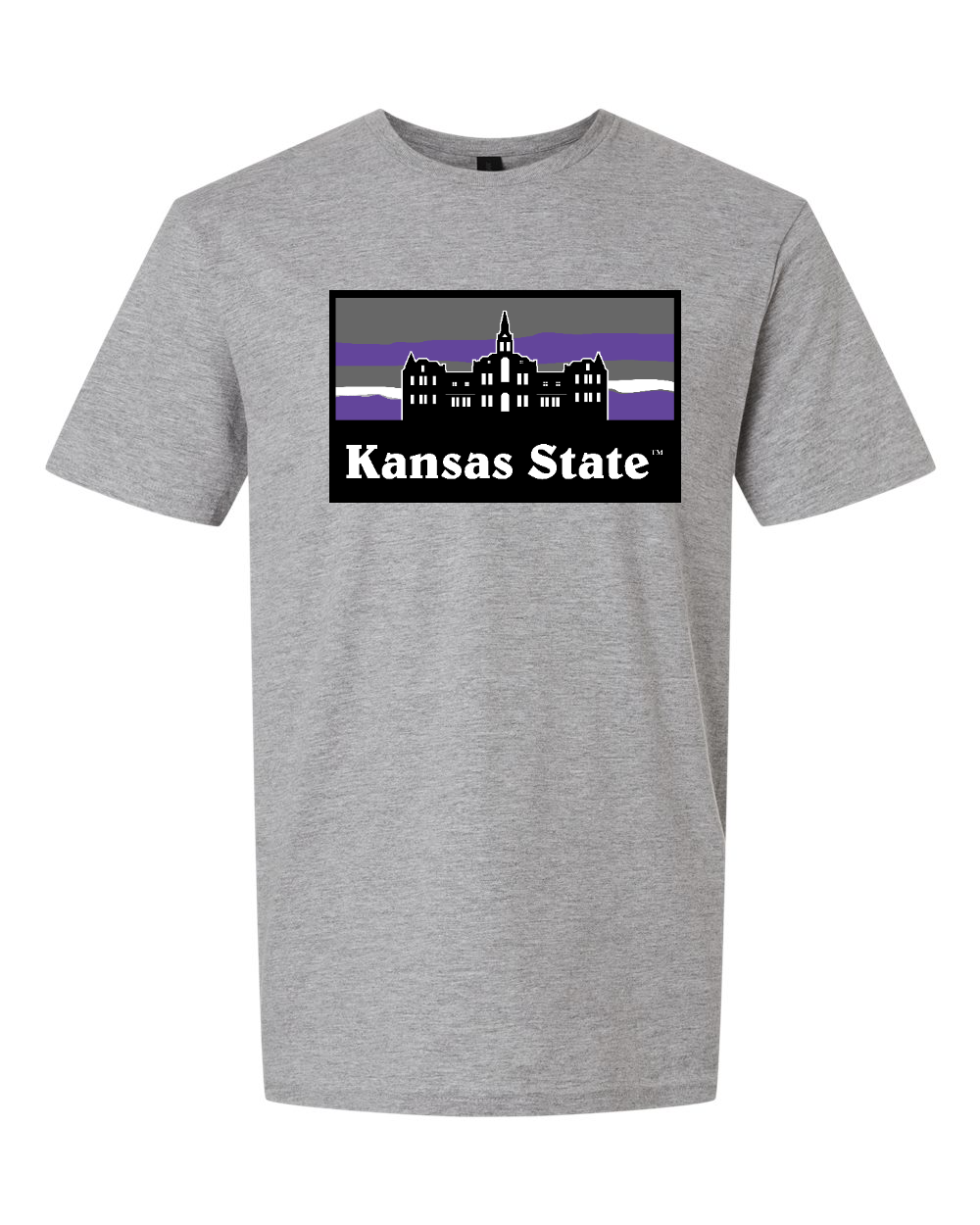 Unisex Softstyle® T-Shirt Sport Grey front mockup