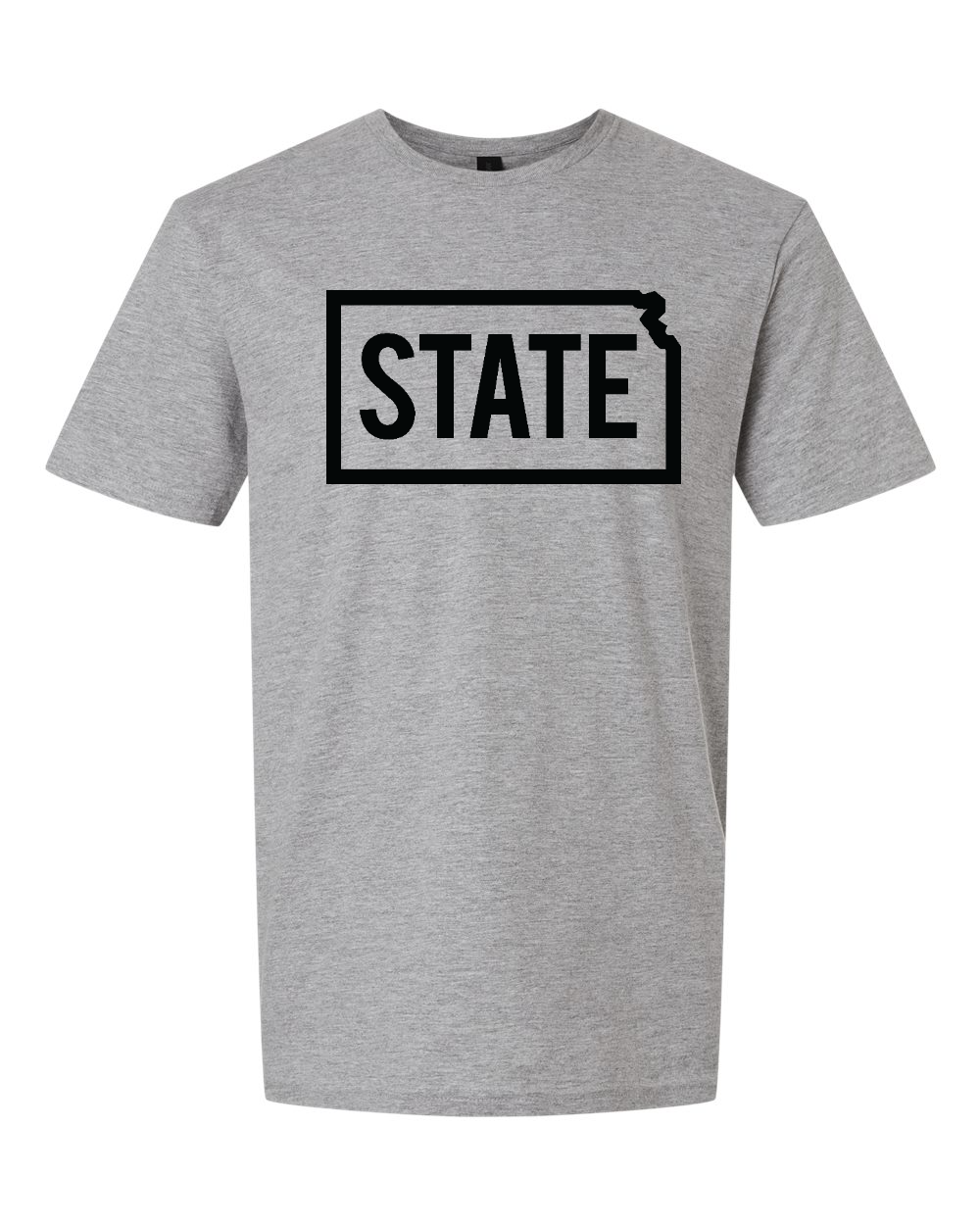 Unisex Softstyle® T-Shirt Sport Grey front mockup