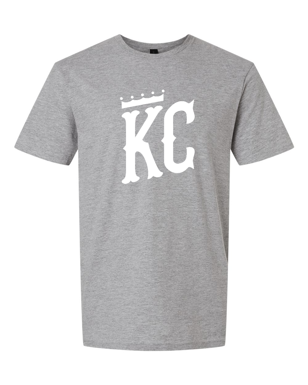 Unisex Softstyle® T-Shirt Sport Grey front mockup